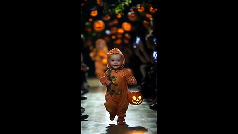 Child Entertaining catwalk