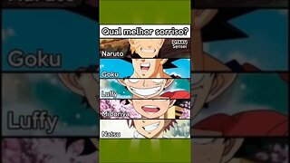 QUAL MELHOR SORRISO #shorts #anime