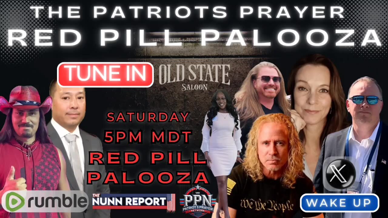 SPECIAL! Red Pill Palooza, Eagle ID. LIVE @ 7pm ET.