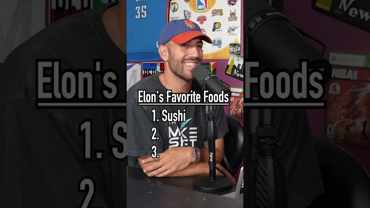 ELON MUSK’s Favorite Foods Are?! #shorts #food #elonmusk #twitter #guessinggame