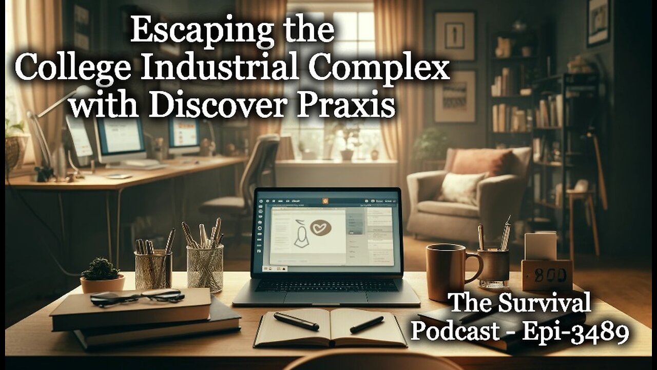 Escaping the College Industrial Complex with Discover Praxis - Epi-3489