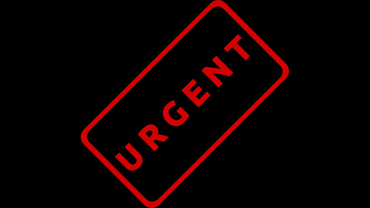 Urgent Word From Jesus
