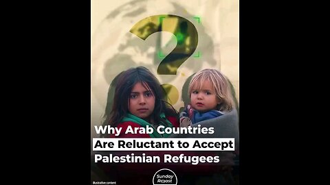 History Lesson - Why do most Arab nations view Palestinians with caution and do not want them