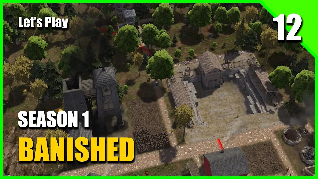 Banished: Mega Mod 9 (Season 1) - 12 - Adjusting the Clothing & Stone Supply Chains