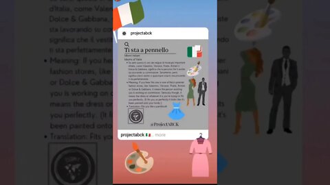 🇮🇹 Ti sta a pennello
