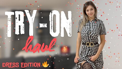 [4K] Revealing Dress Try On | Get Ready With Me 🔥 (2024) 