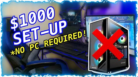 BEST LOW BUDGET GAMING/STREAMING SET UP OF 2023!! NO PC REQUIRED!