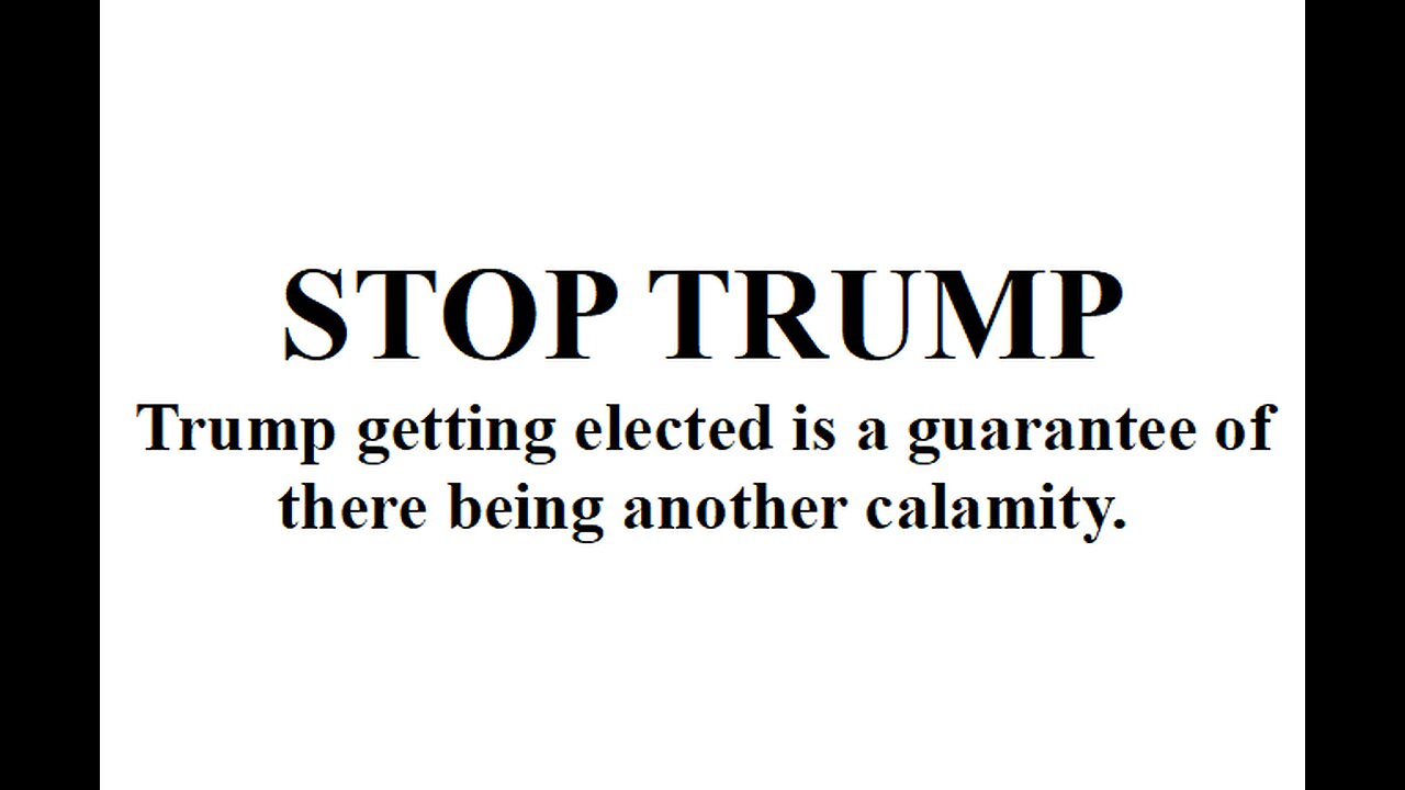 STOP TRUMP