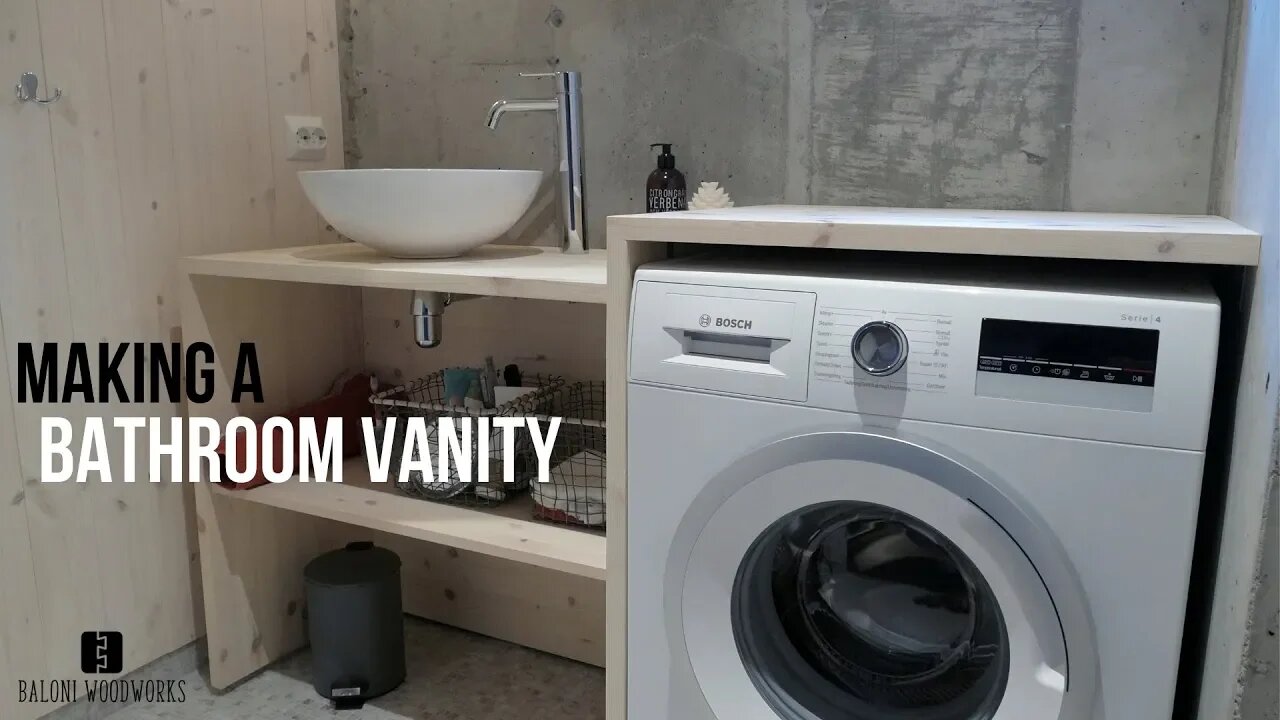 Making a Bathroom Vanity!