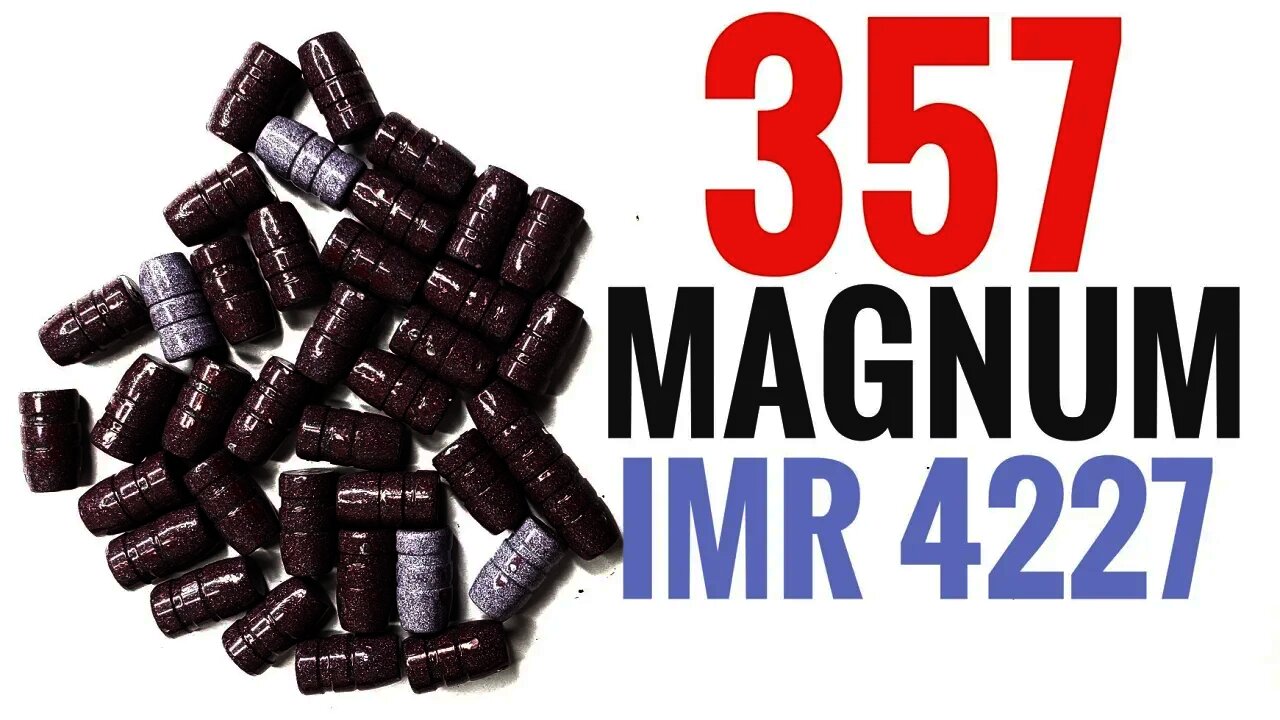 Reloading 357 Magnum Episode 7 - Using IMR 4227, Lee 358158RF, And CCI 550 Magnum Pistol Primers