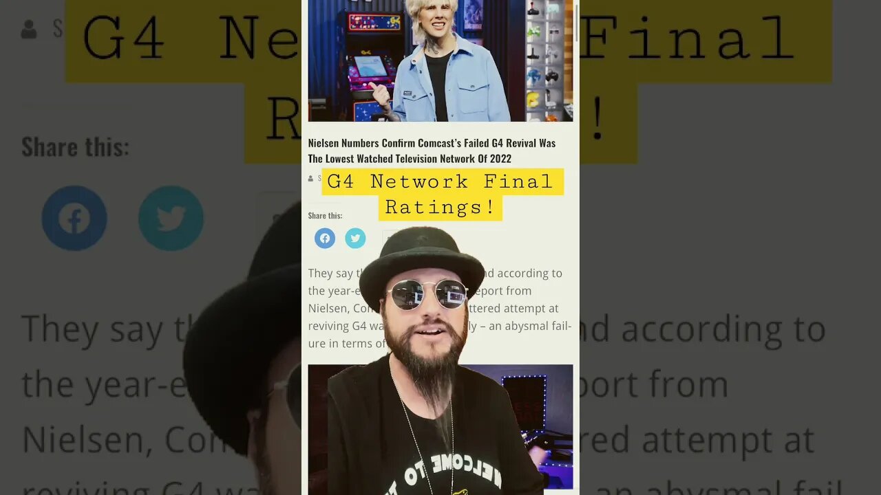 G4’s Final Ratings Are IN! How bad was it? #shorts