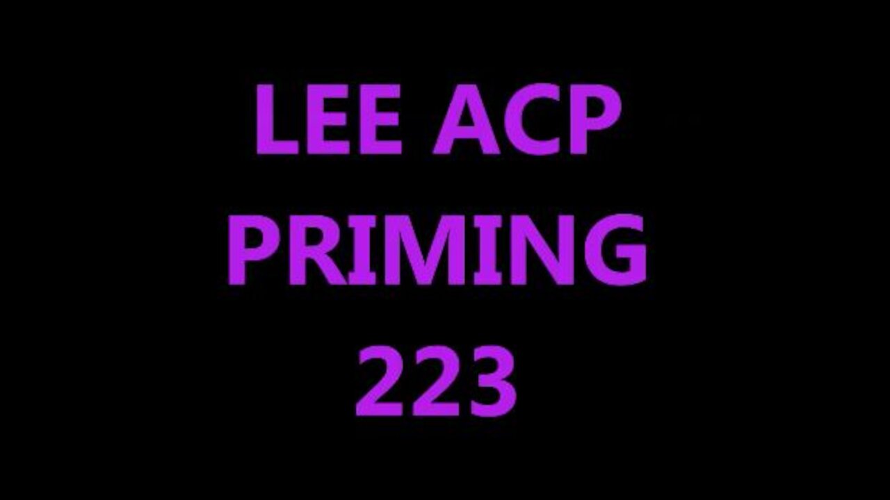 LEE ACP PRIMING 223