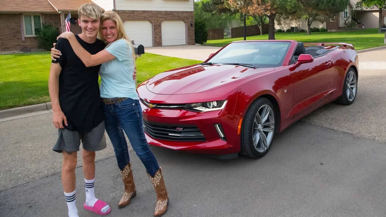 SURPRISING MY MOM WITH HER DREAM CAR!