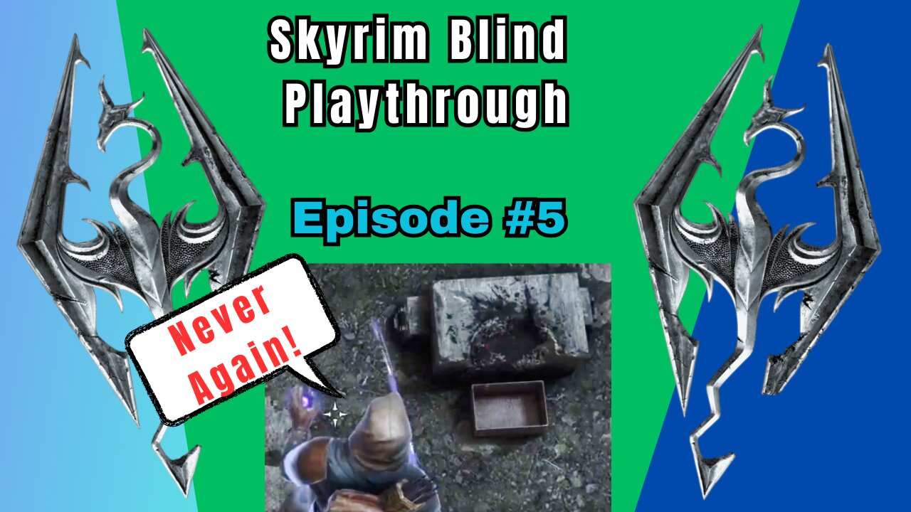 Skyrim Budjo Blind Playthrough Ep. #5 - Greybeards and Zombies