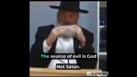 In Judaism Satan Is God