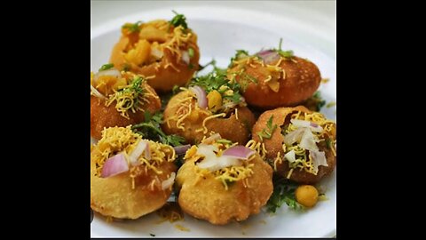 Mouthwatering dahi puri