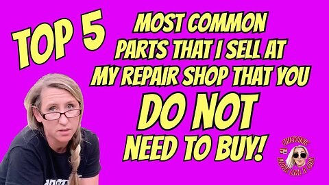 THE BIG SECRET! My most common selling small engine parts that you DO NOT need to buy!