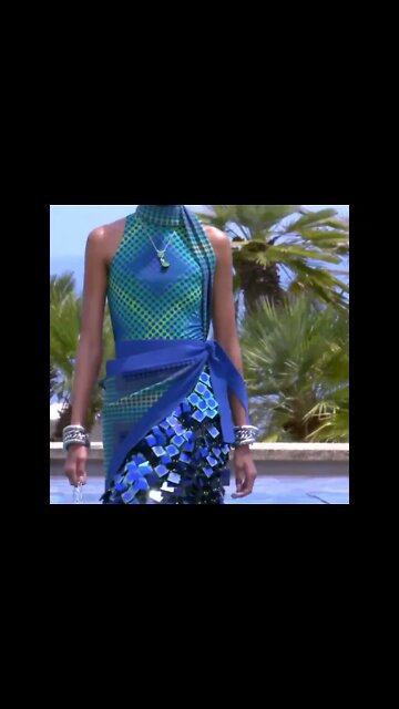 Blesnyaminher in Pacorabanne Spring/Summer 2022 #FashionShow #fashion #short | #FASHIONSHOW #SHORT