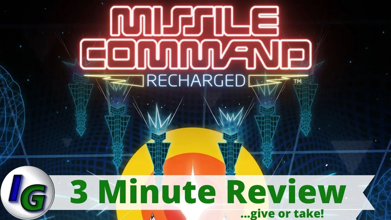 Missile Command: Recharged Review in 3 Minutes (give or take!) on Xbox