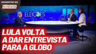 A presença de Lula no Jornal Nacional | Momentos do Resumo do Dia