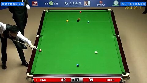 It's rare to play a good defensive game! Ding Junhui vs Gould 2