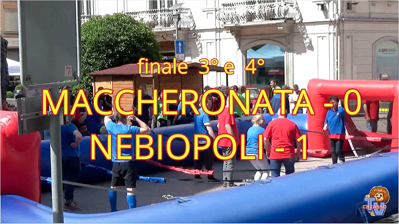 25 maggio 2024 - Maccheronata VS Nebiopoli