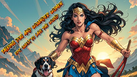 The Talking Dog & Wonder Woman's Epic Quest