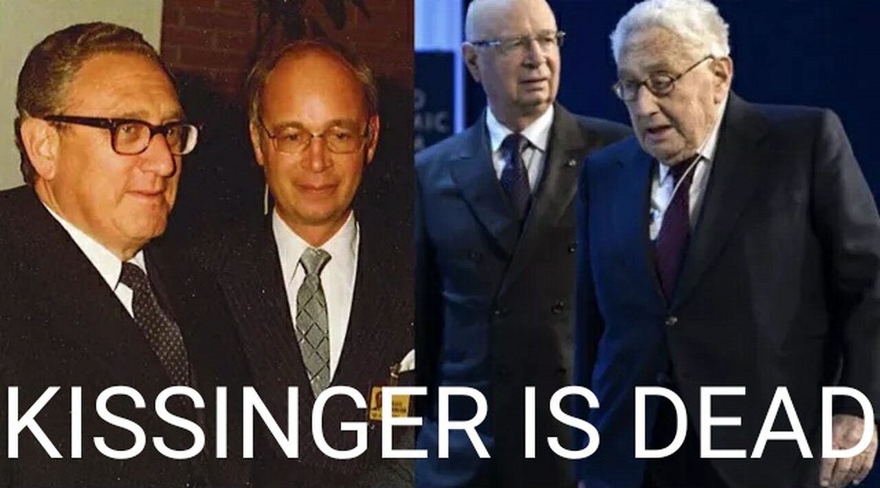 KISSINGER IS DEAD. It's About Damn Time. Speaking of DAMNED, There is a Special Place in Hell