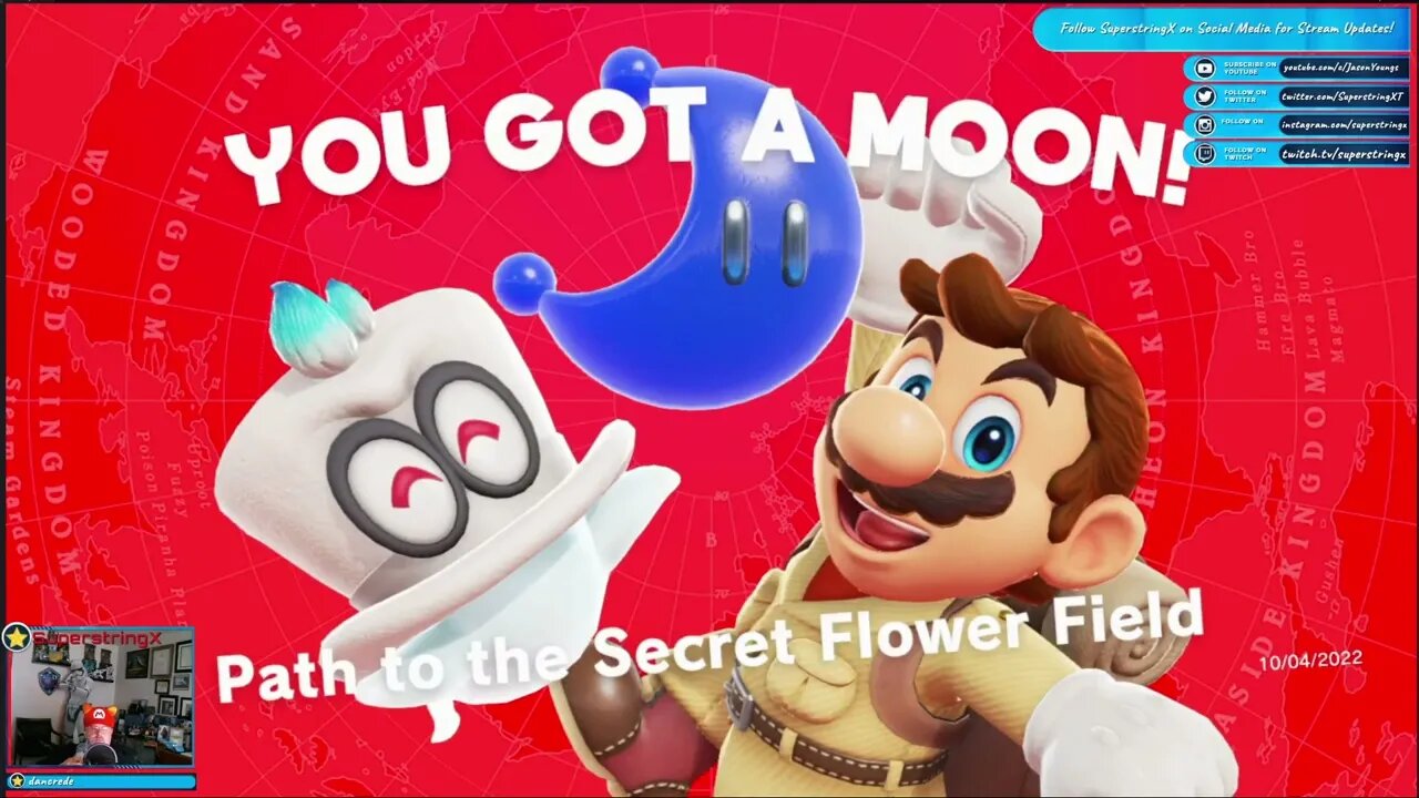 Super Mario Odyssey - Path to the Secret Flower Field Playthrough