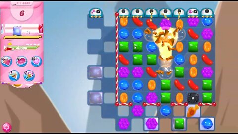 Candy Crush Level 4306 Talkthrough, 18 Moves 0 Boosters