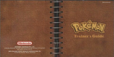 Pokémon Yellow - Game Manual (GB) (Instruction Booklet)