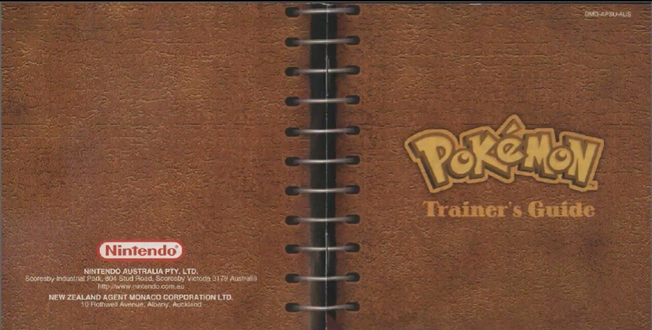 Pokémon Yellow - Game Manual (GB) (Instruction Booklet)
