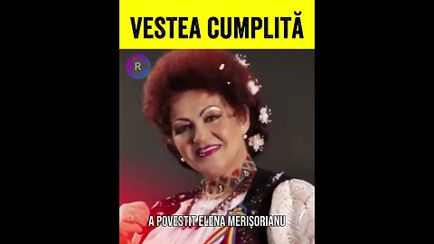 🔴 VESTEA CUMPLITĂ