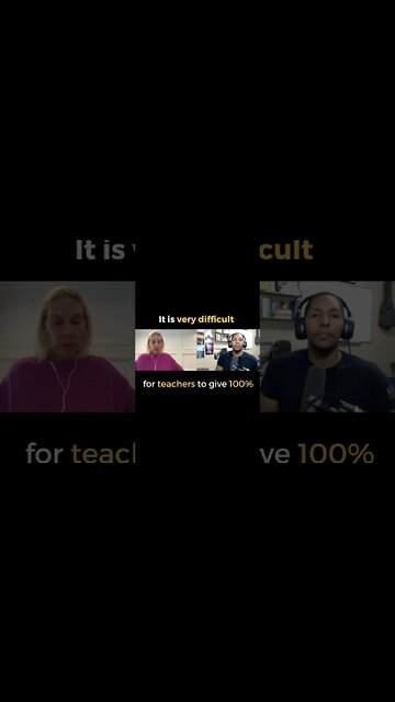 Can teachers give their 100%?