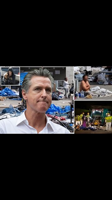 #BreakingNews #California Governor Cleaning Up Homeless Encampment In Mission Hills