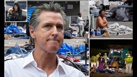 #BreakingNews #California Governor Cleaning Up Homeless Encampment In Mission Hills