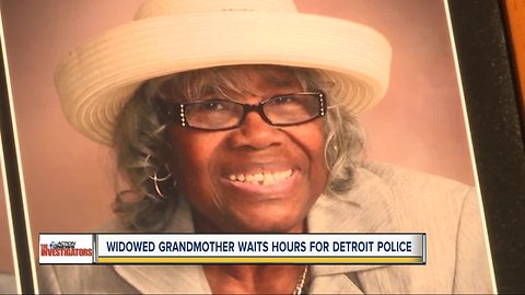 Detroit 911: Widowed grandmother waits hours for Detroit police