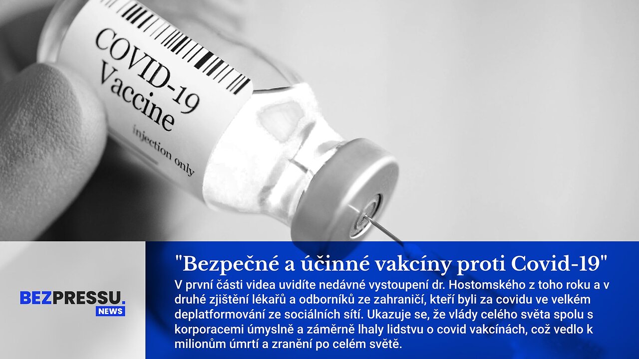 "Bezpečné a účinné vakcíny proti Covid-19"