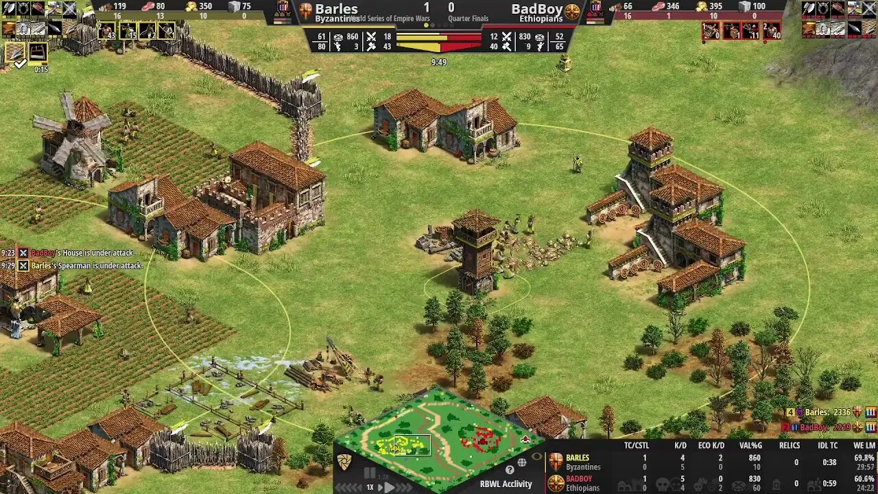 World Series of Empire Wars Quarterfinals: BadBoy vs Barles G2