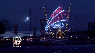 TN speedway festive decorations