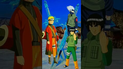 Naruto VS Kakashi & Guy - WHO IS STRONGEST??.#shorts