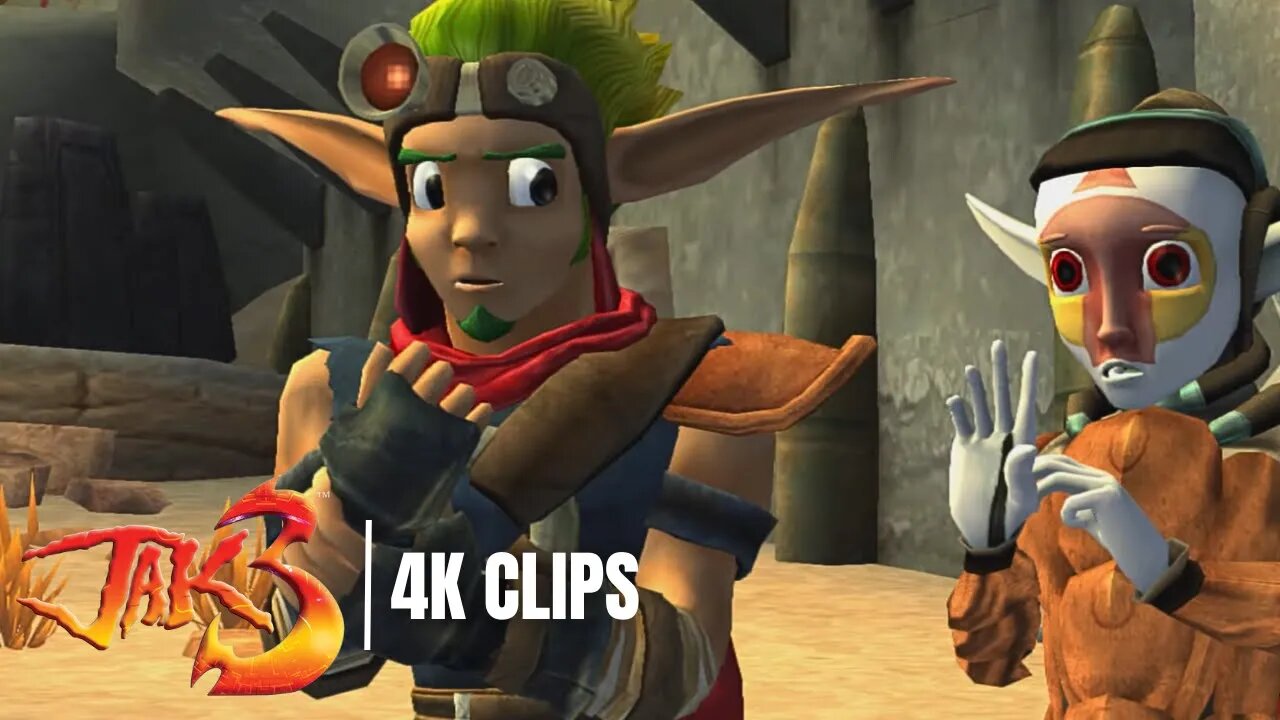 Jak & Daxter Meet Seem | Jak 3 4K Clips