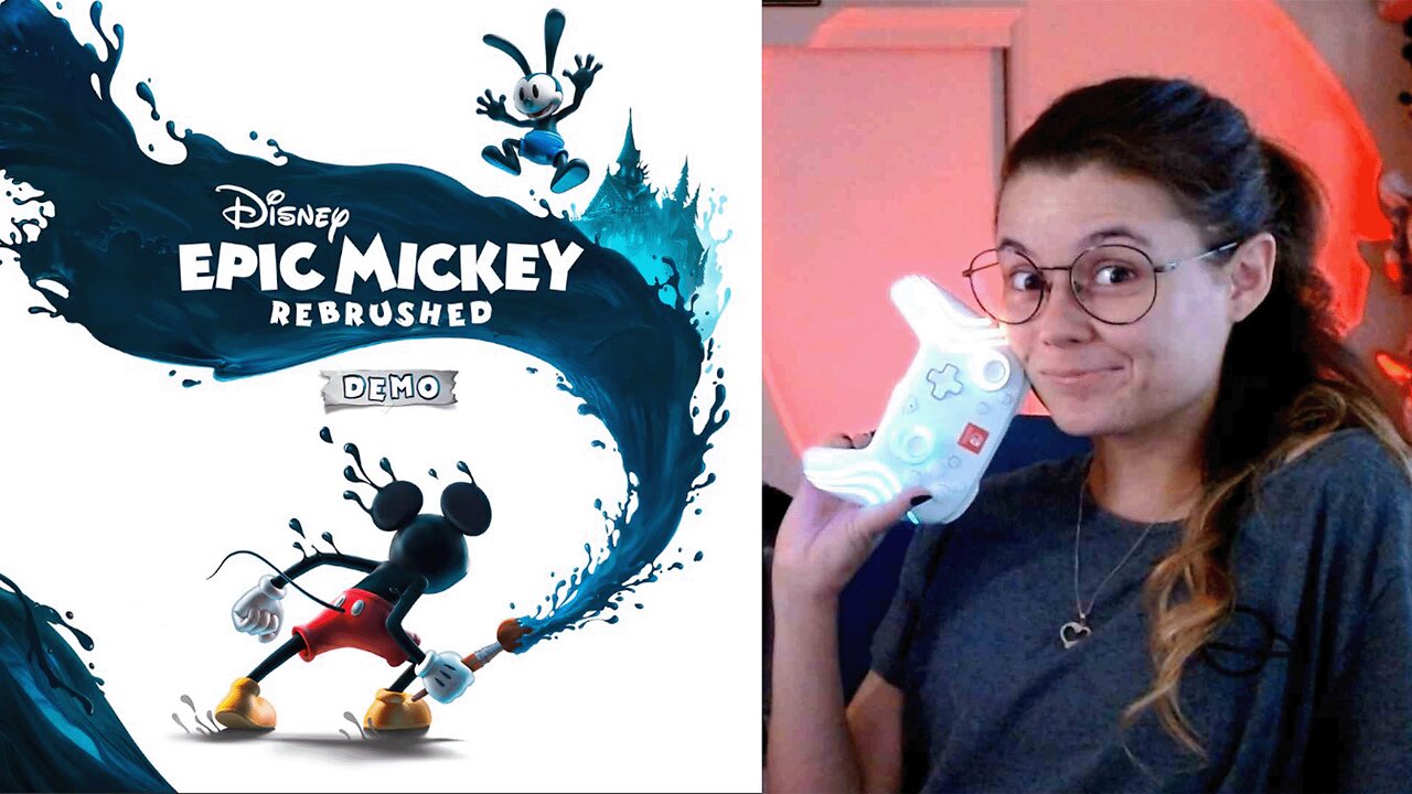 Let's Play!! -- Epic Mickey Rebrushed DEMO