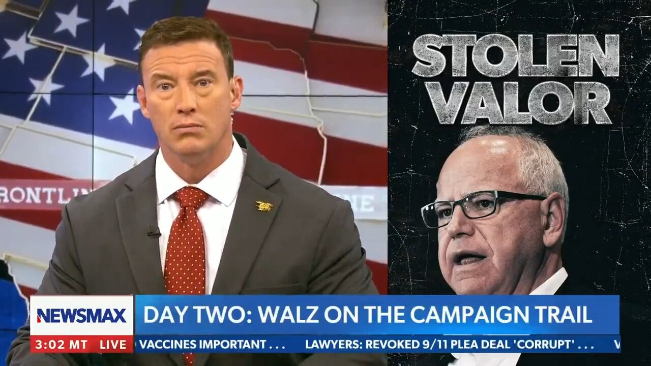 Carl Higbie Completely Eviscerates Tim Walz, Unmasking his Stolen Valor