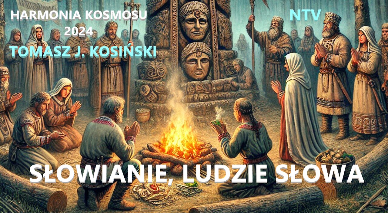 Słowianie, ludzie słowa - prelekcja Tomasza J. Kosińskiego na Harmonii Kosmosu 2024 (relacja NTV)