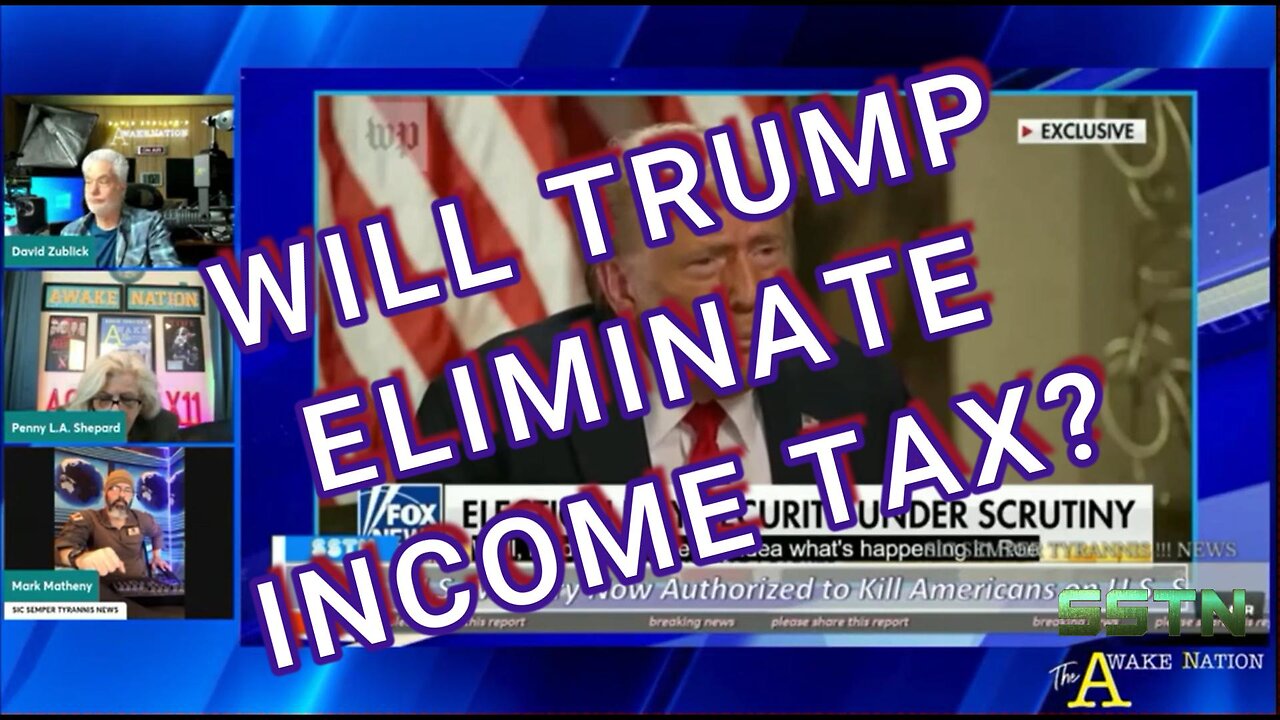 WILL TRUMP ELIMINATE INCOME TAXES?