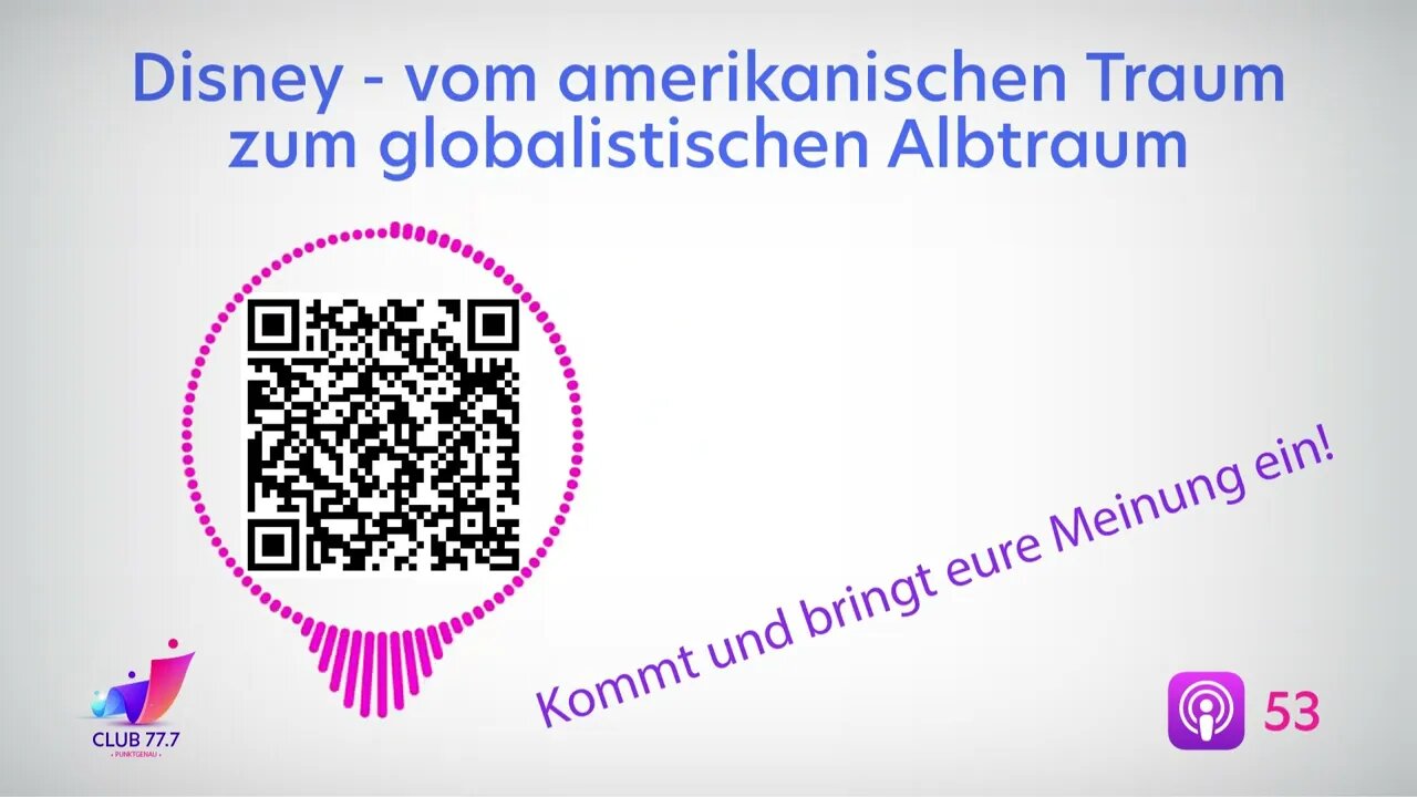 Teaser #53: Disney - Vom amerikanischen Traum zum globalistischen Albtraum