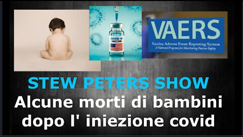 Alcune morti di bambini e ragazzi dopo l' iniezione covid