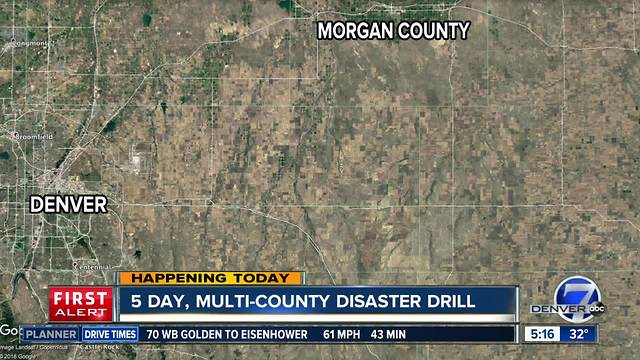 Multi-day disaster drill begins today in Colorado