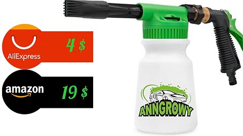 Soap foam gun 